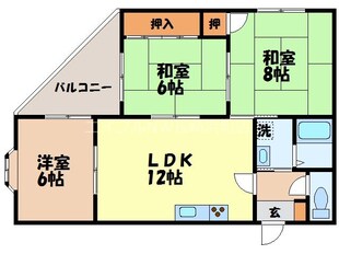 コスモシップイン長崎の物件間取画像